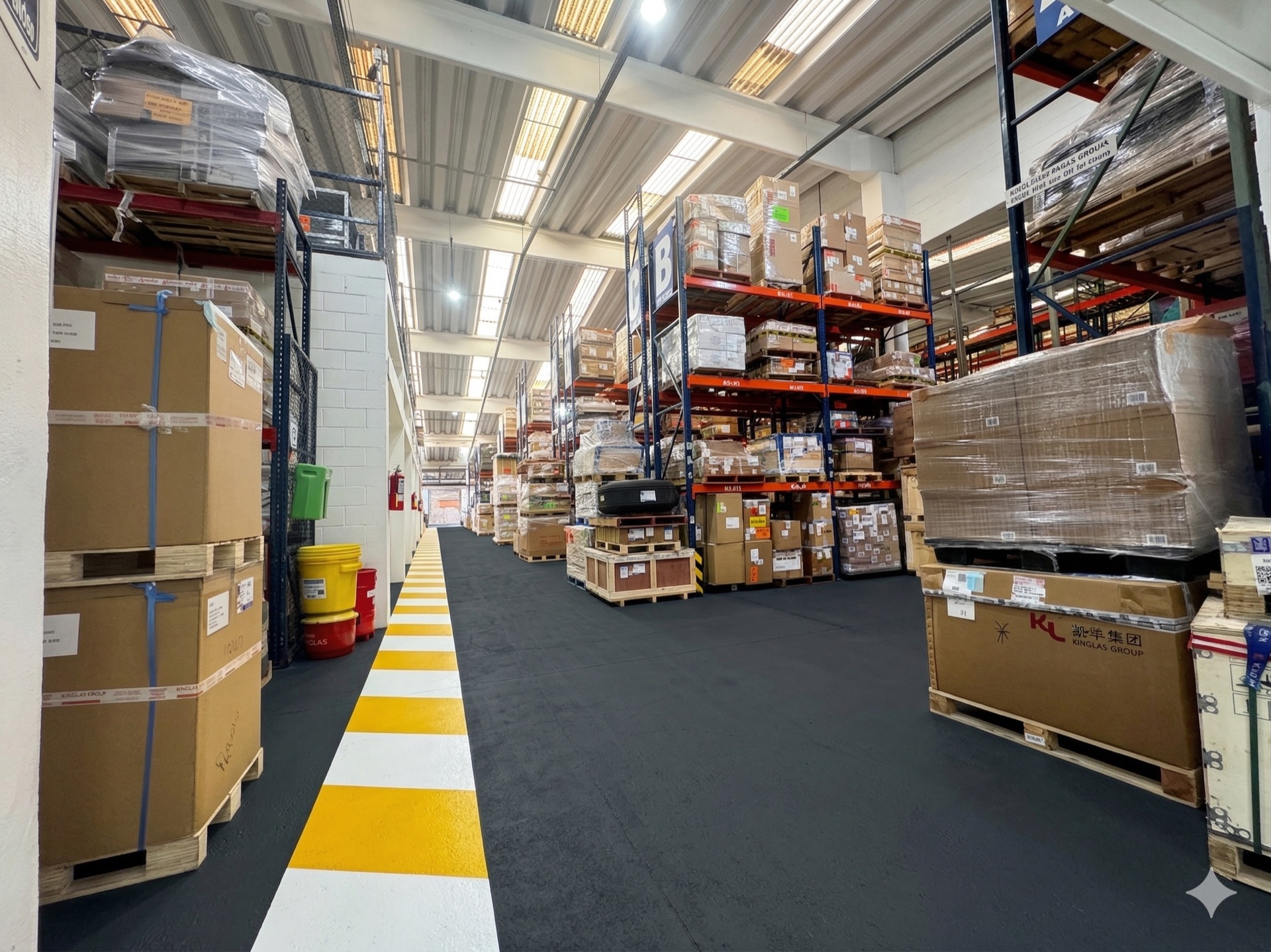 Interior del almacén